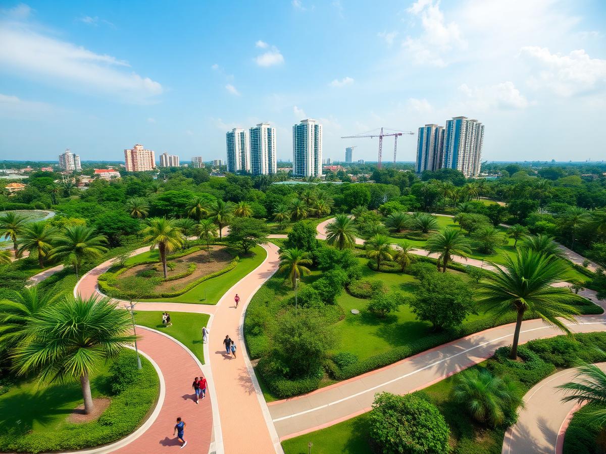Brigade Granada landscaped township grounds